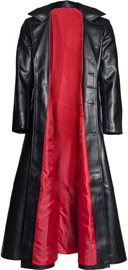 Men’s Long Leather Coat – Hunter’s Style, Blade-Inspired Daywalker Jacket