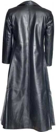 Men’s Long Leather Coat – Hunter’s Style, Blade-Inspired Daywalker Jacket