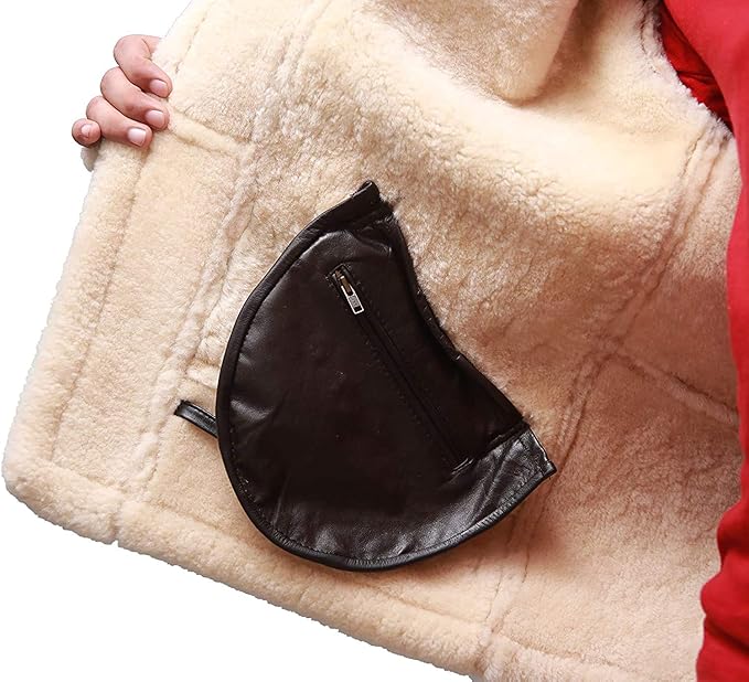 B3 Aviator Bomber Jacket – Real Shearling, Winter-Ready Classic